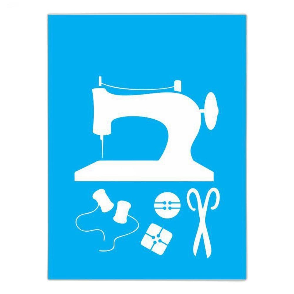 Stencil Tamako Costura - 15X20Cm - Ref A2541