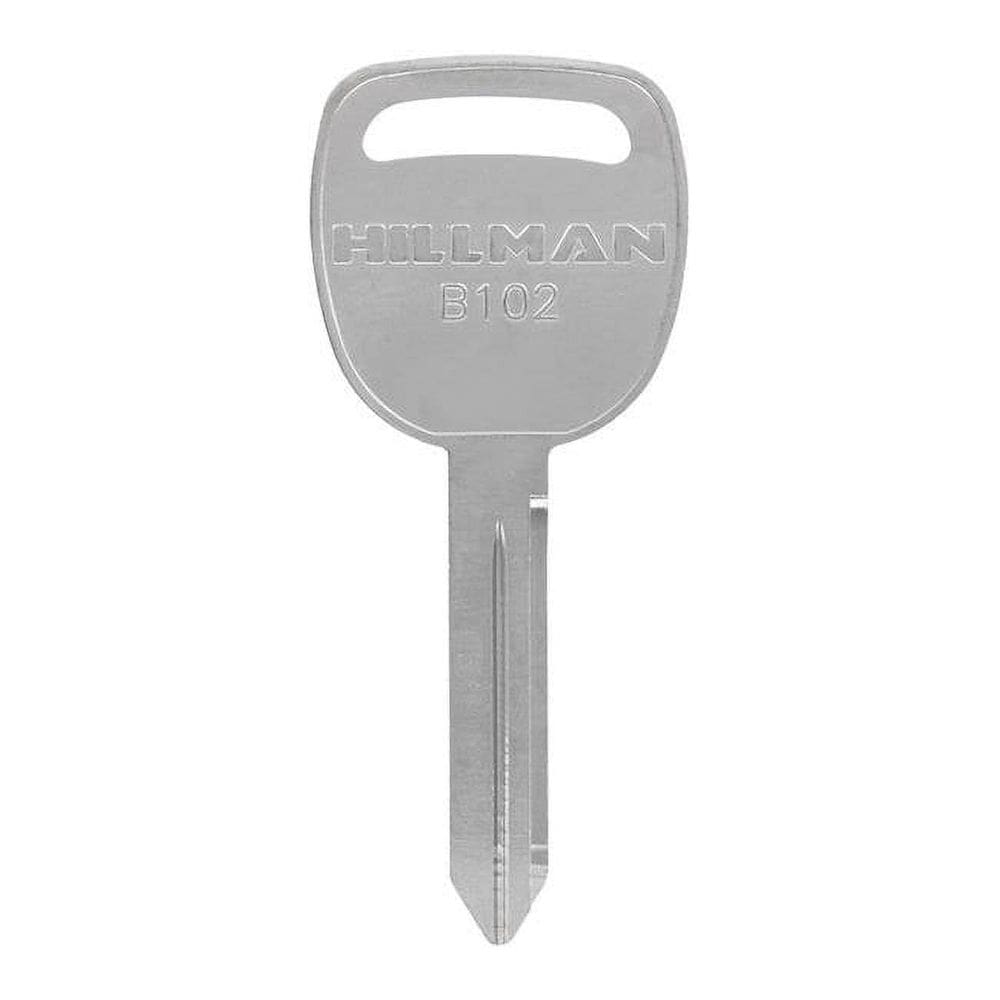 Chave automotiva Blank Hillman de dupla face para GM