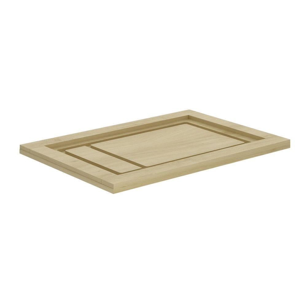 Tampo para Cooktop 80cm Grazi 100% MDF CZ Carvalho Tropical