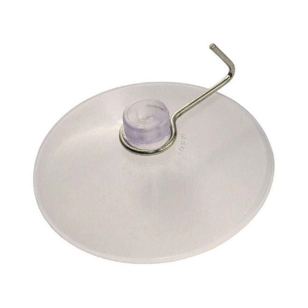 Gancho Hillman Grande de Metal/Plástico Transparente 1 Gancho 3,6 kg