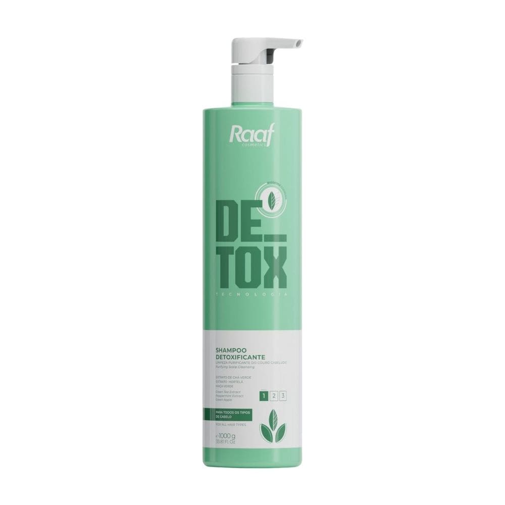 Shampoo Detox 1Kg Raaf Cosmetics