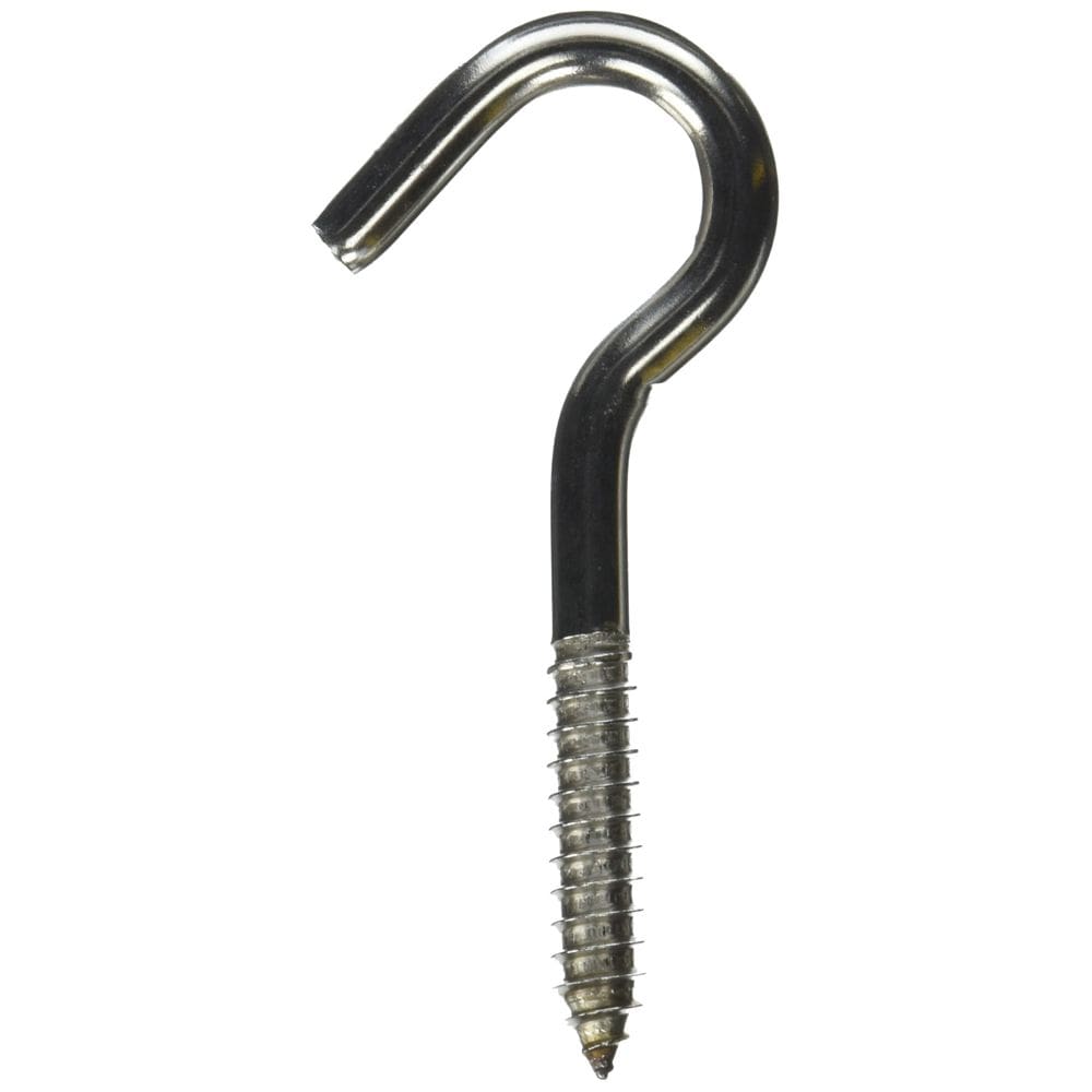 Gancho de parafuso National Hardware N220-822 em aço inoxidável 10x125mm