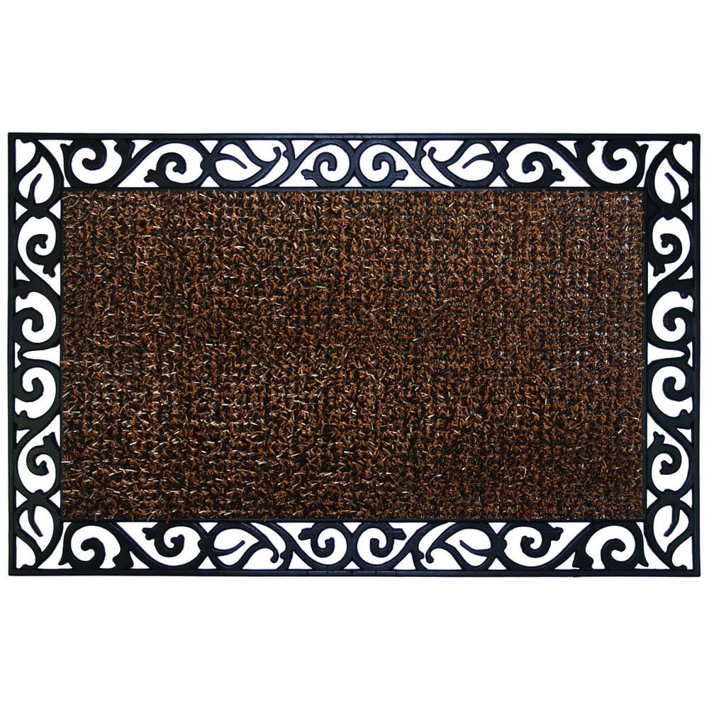 Capacho GrassWorx Clean Machine, caules e folhas de ferro forjado