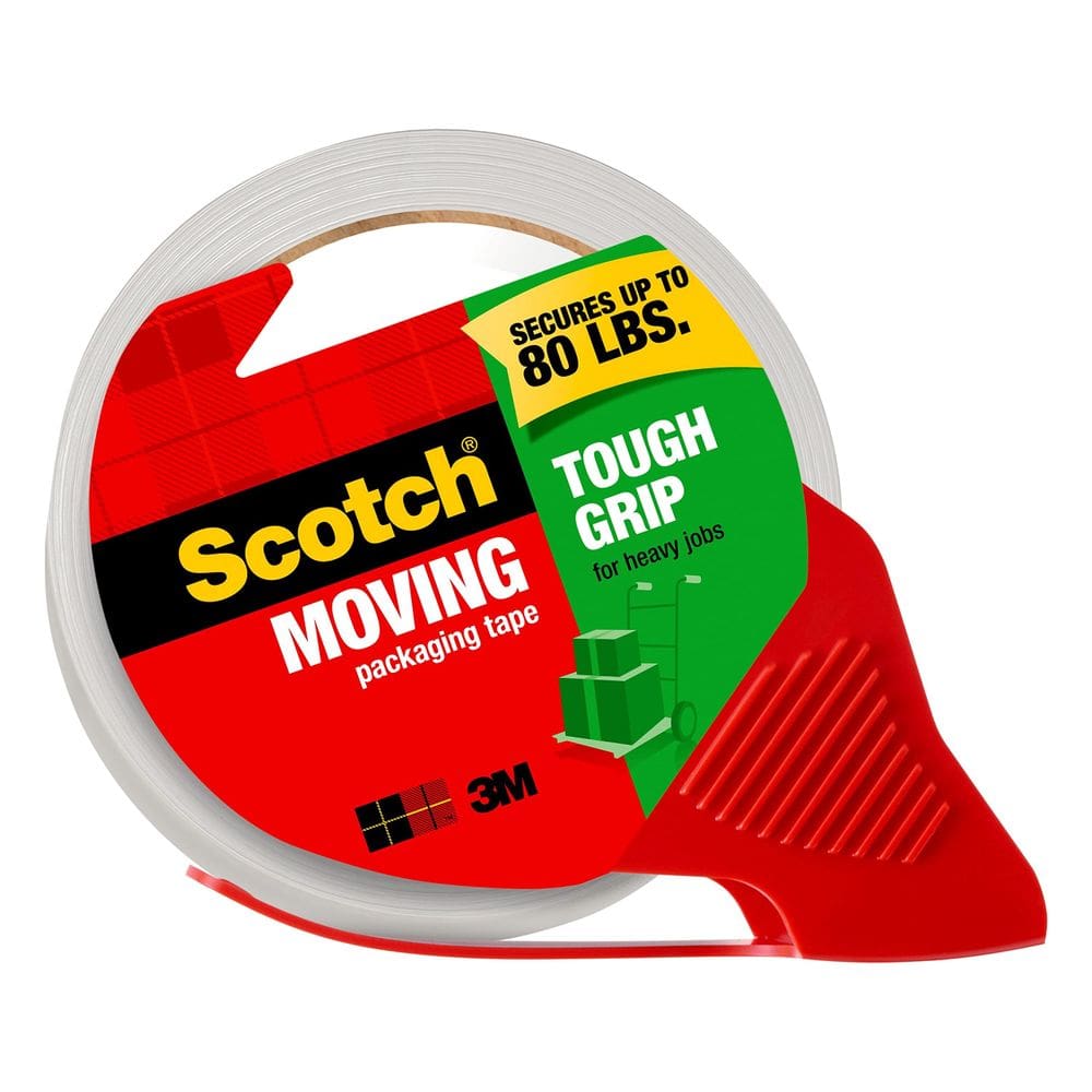 Fita de embalagem móvel Scotch Tough Grip Clear 1,88 cm x 50 m