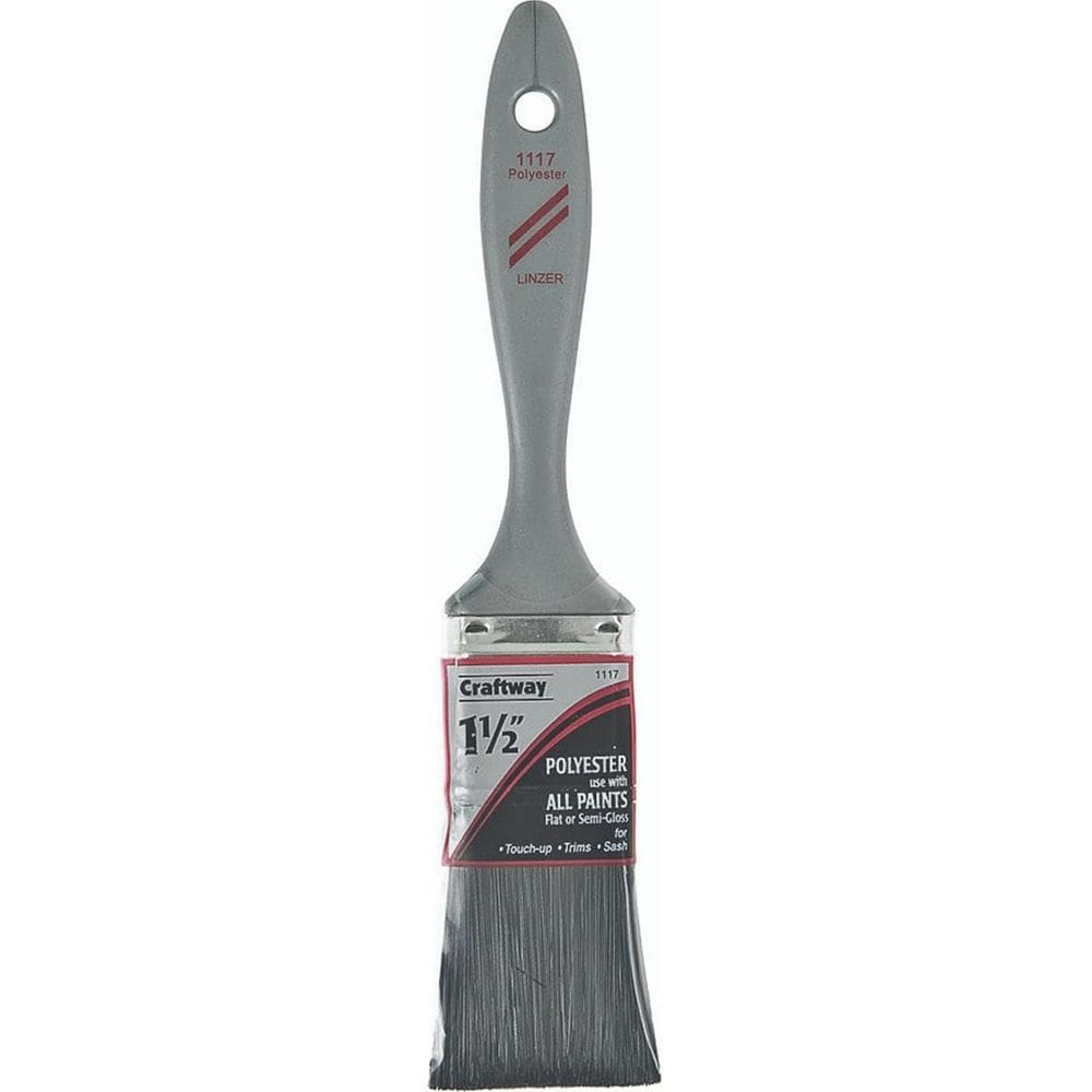 Pincel de pintura Linzer 1.5 Poly Vernish/Wall para tintas de látex