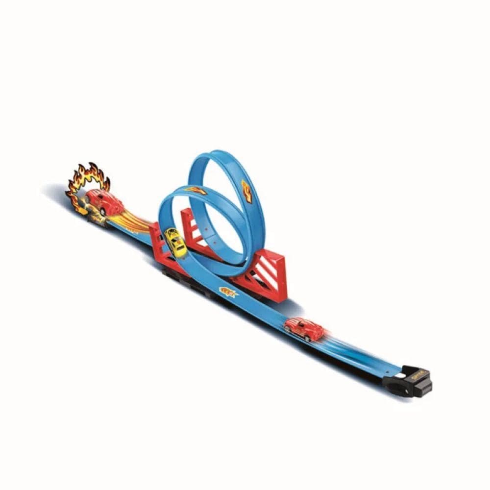 Pista Super Track com Looping Duplo 14 Peças - Zippy Toys