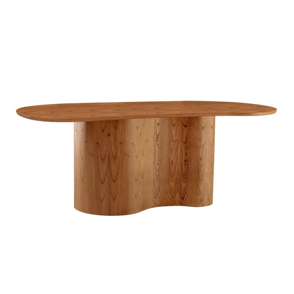 Mesa 180cm X 90cm Tampo Orgânico Laminado Ester Cinamomo Imbuia