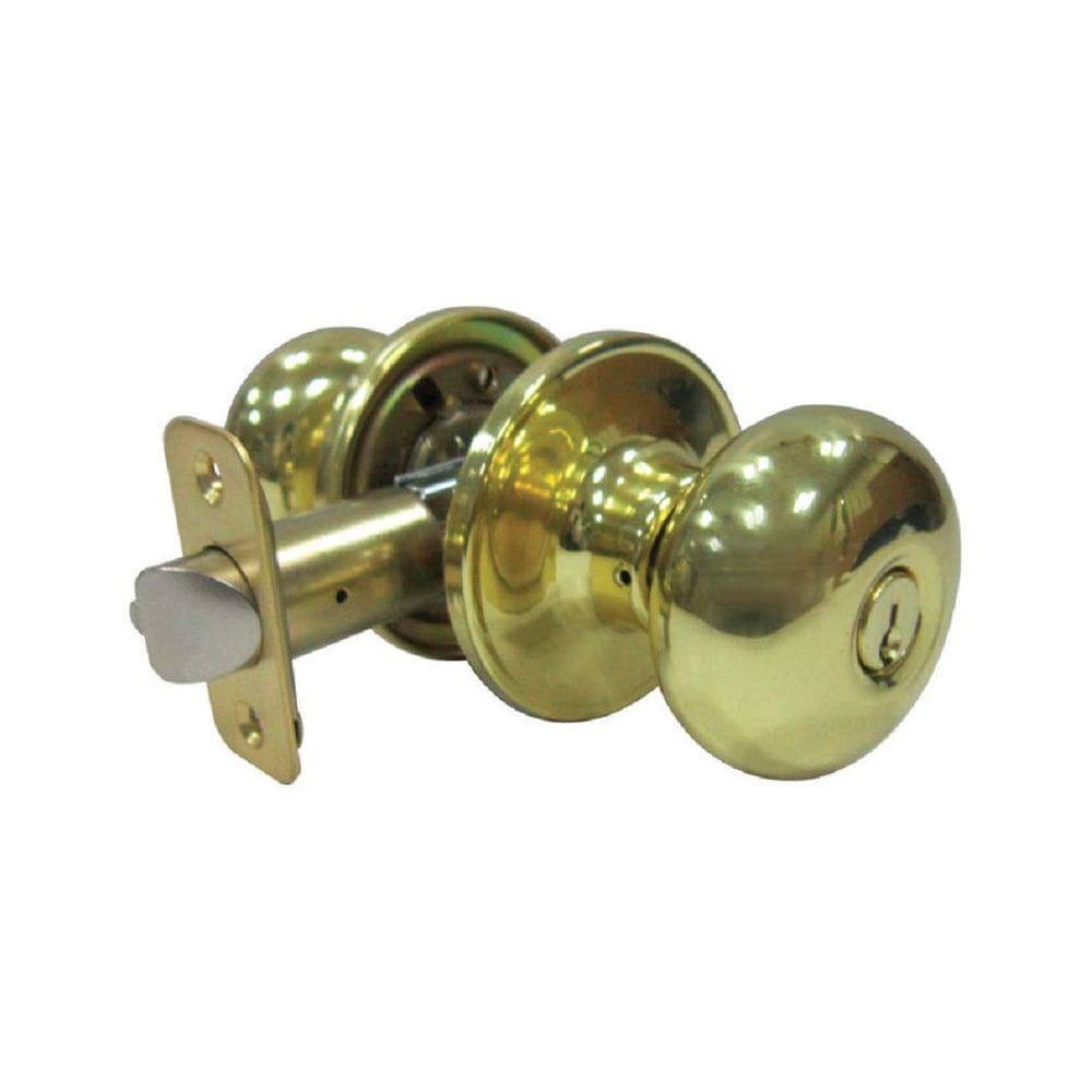 Botões de entrada Faultless Mushroom Polido em Latão Metal Grau 3