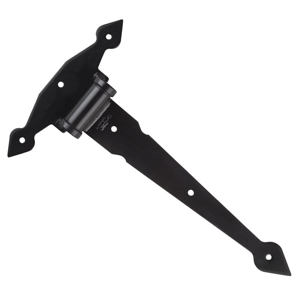 Dobradiça National Hardware T-HingeHD13 Blk 33cm preta