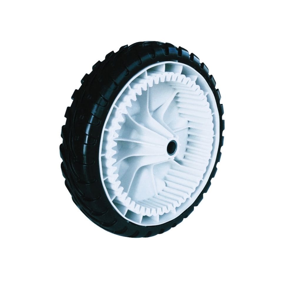 Roda Toro Mower Wheel 8” em polipropileno durável branco