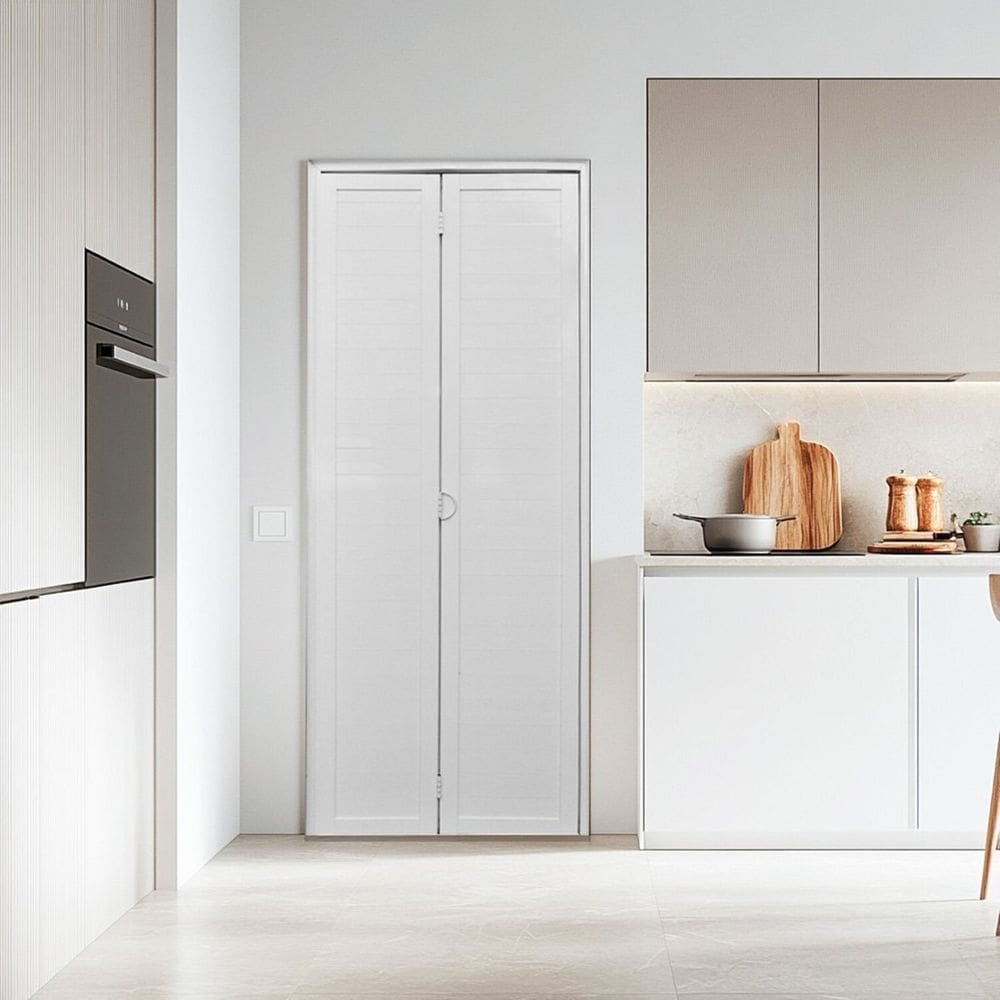 Porta Camarão Lambril Alumínio 60 x 210cm Lado Direito Hale