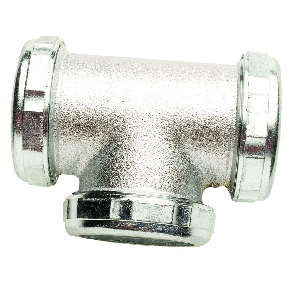 Pacote de encanamento Tee Slip Joint Keeney PP136 1,5 polegadas de 3 vias