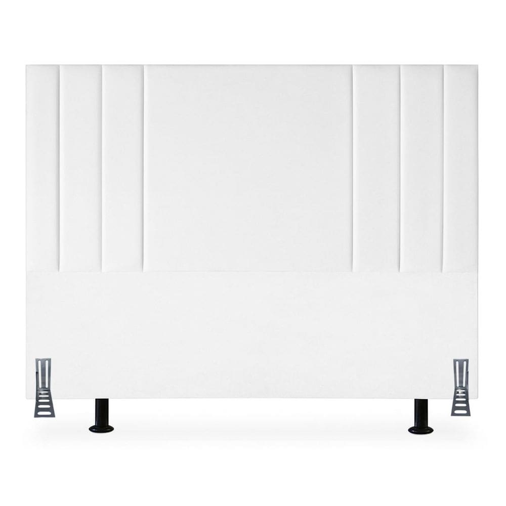 Cabeceira 140 cm Suede Casal Frame Estofada Cama Box Moderna