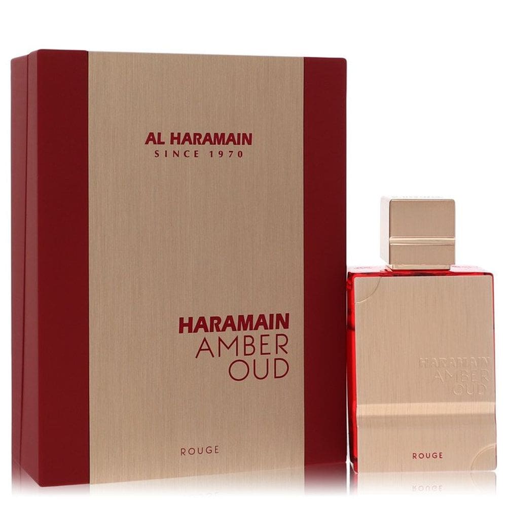 Perfume Masculina Amber Oud Rouge Al Haramain 60 ML Eau De Parfum