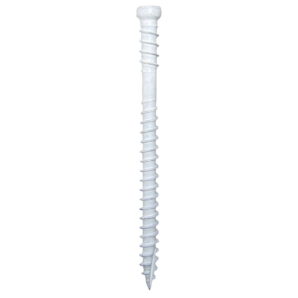 Parafusos de acabamento externo GRK 16628 #8 x 2 RT Composite White