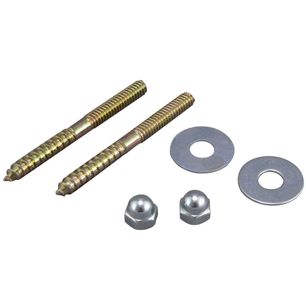 Conjunto de parafusos sanitários Plumb Pak PP835-15 6 mm x 6 cm em latão