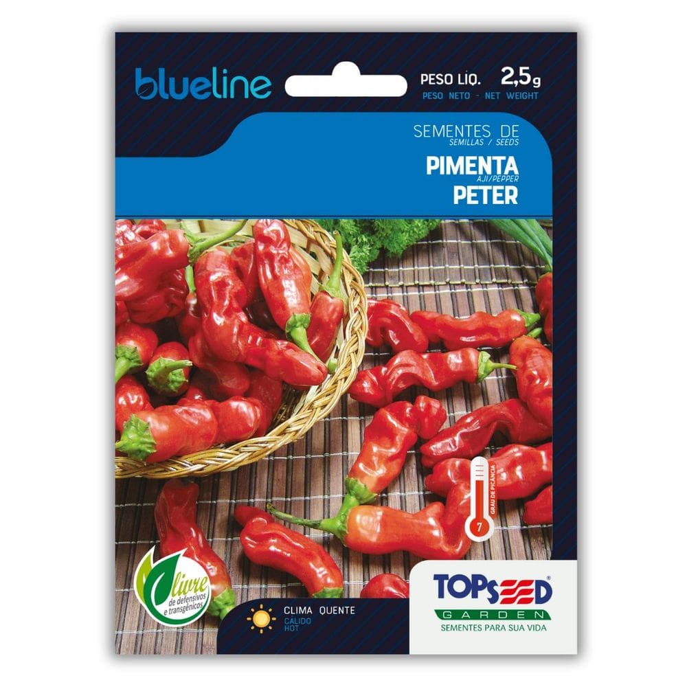 Semente de Pimenta Peter Blueline TOPSEED