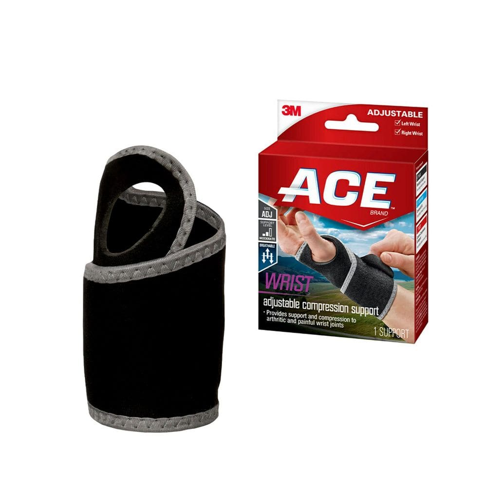 Suporte de pulso: compressão ajustável da marca ACE