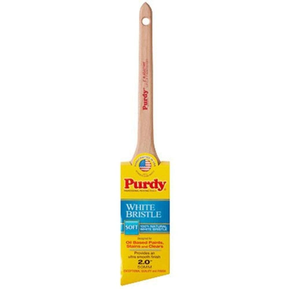Pincel de pintura Purdy Adjutant White Bristle de 5 cm para base de óleo