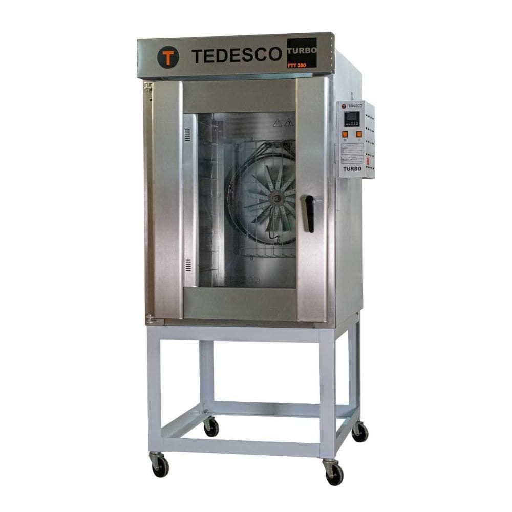 Forno Turbo Elétrico 10 Esteiras FTT-300E Trifásico 380V - Tedesco