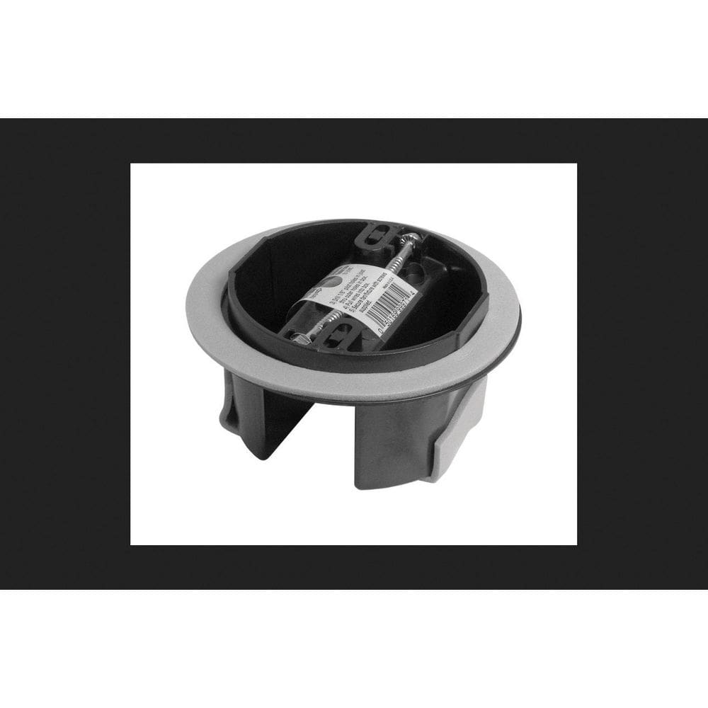 Caixa de ventilador de teto Cantex 7x13x13 cm PVC cinza redonda