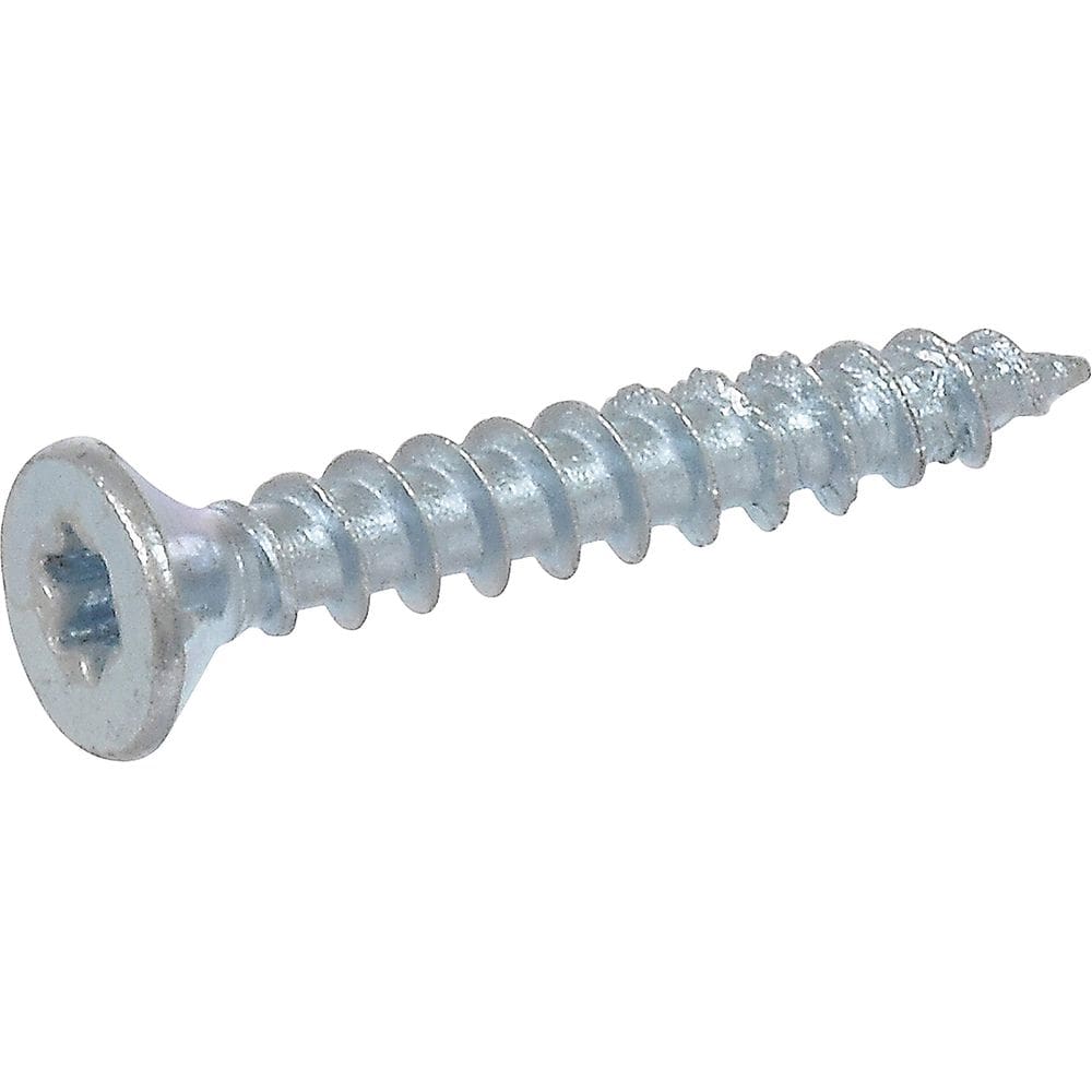 Parafusos Power Pro #6 x 2,5 cm Caixa de aço zinco 40