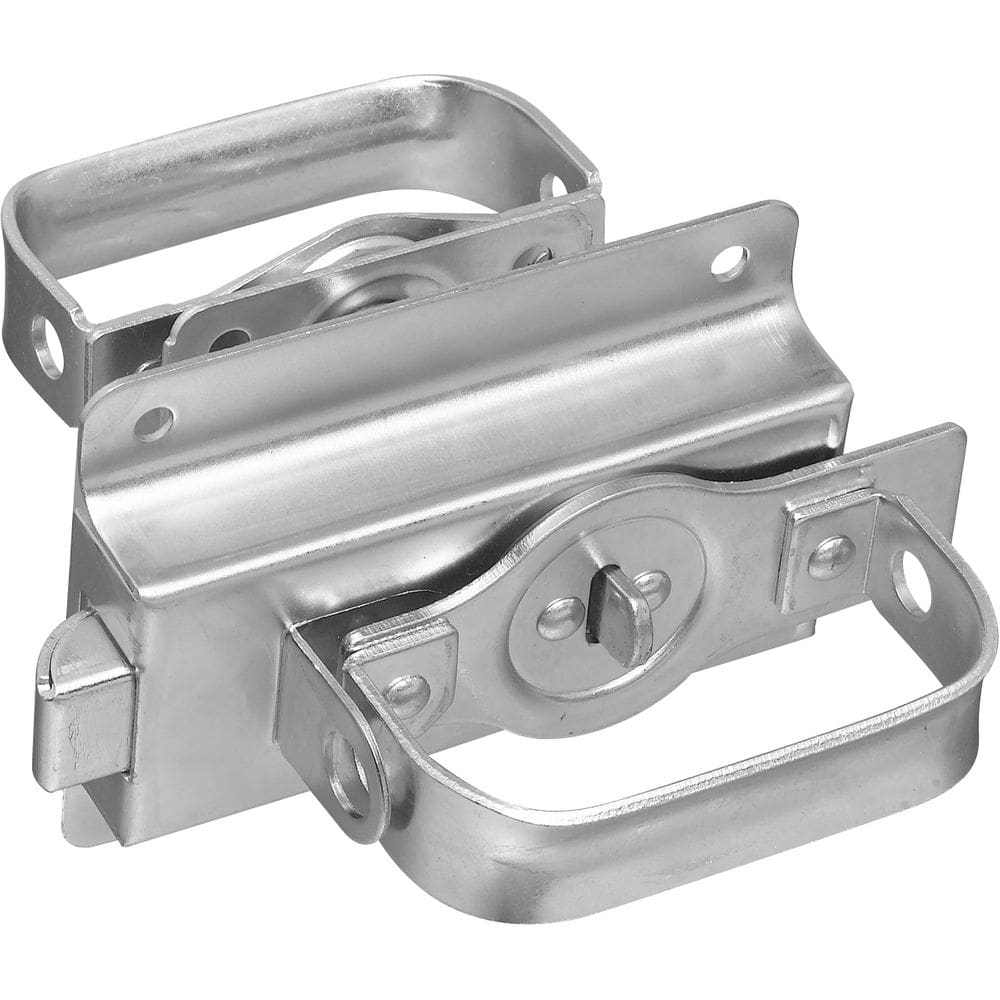 Fechadura de porta giratória National Hardware N101-600 V25 Zinc