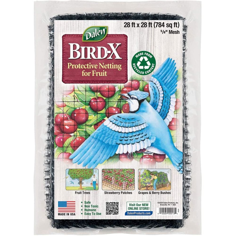 Rede de malha protetora Dalen Bird X 8,5 m x 8,5 m não tóxica