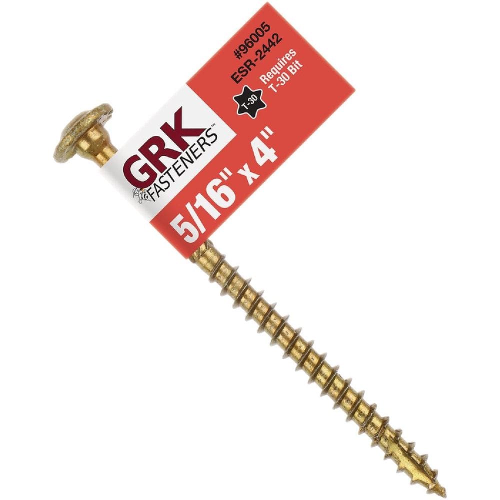 Parafuso GRK STRCTRL S-Tap Wood 5/16x4in