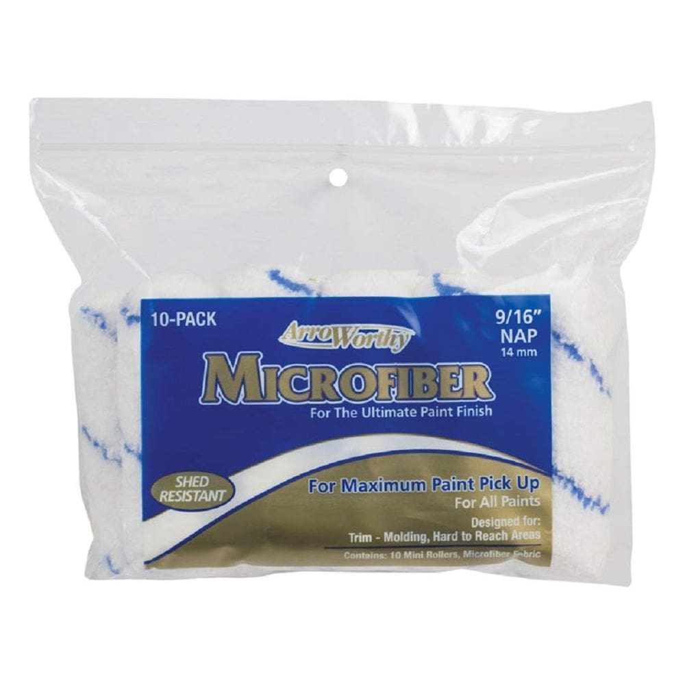 Toalha de papel Arroworthy Roller Cvr 9/16” Nap, 4” de largura, pacote com 10