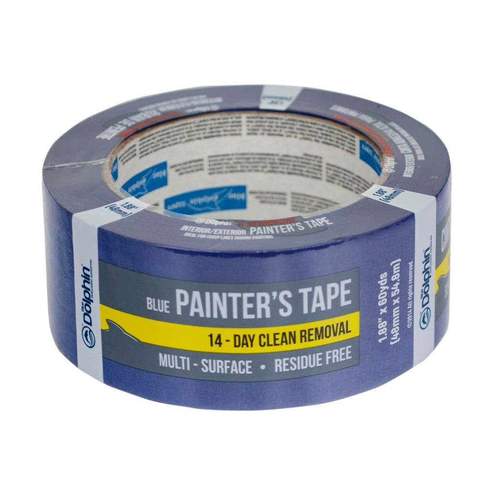 Fita de pintura Linzer Blue Dolphin 4,8 cm x 55 m de aderência média