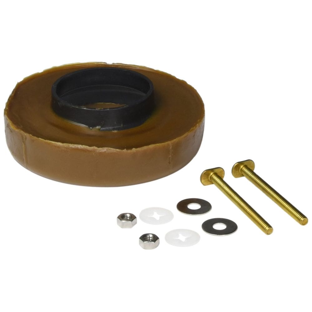 Anel de cera Fluidmaster reforçado com parafusos de cera extra de 3 “-4”