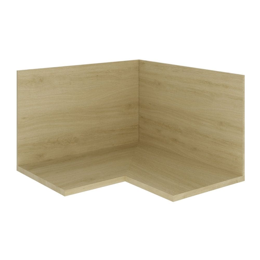 Tampo para Canto ”L” 90cm Detalhe Grazi 100% MDF CZ Carvalho Tropical