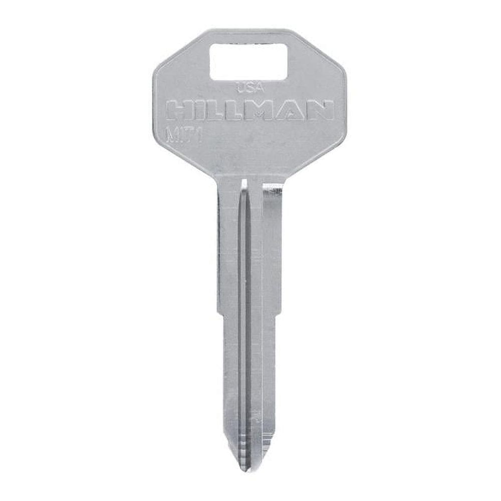 Llave en Blanco Automotriz Hillman Doble Cara para Mitsubishi