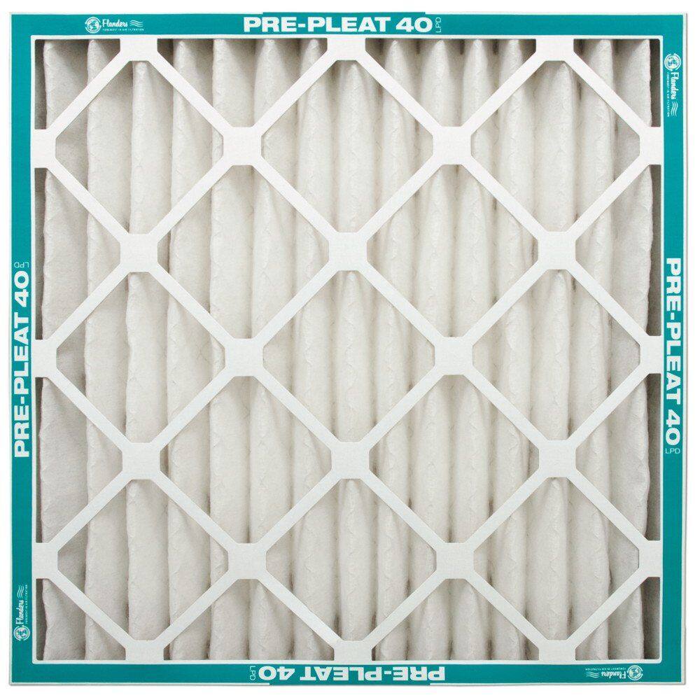 Filtro de aire HVAC Flanders Precisionaire 40 LPD 35x64x2.5 cm paquete de 12