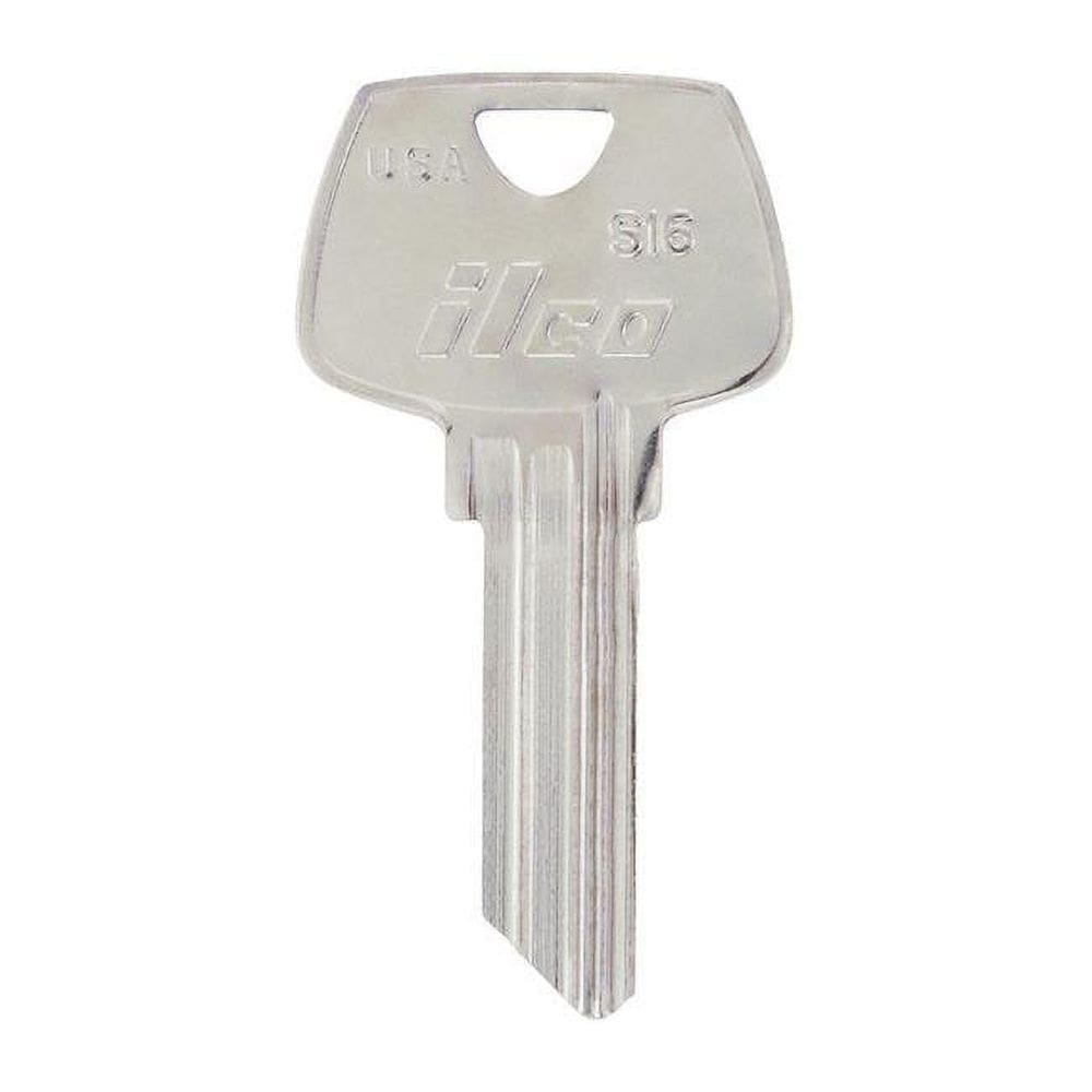 Chave Hillman S-16 Sargent Key preta de face única