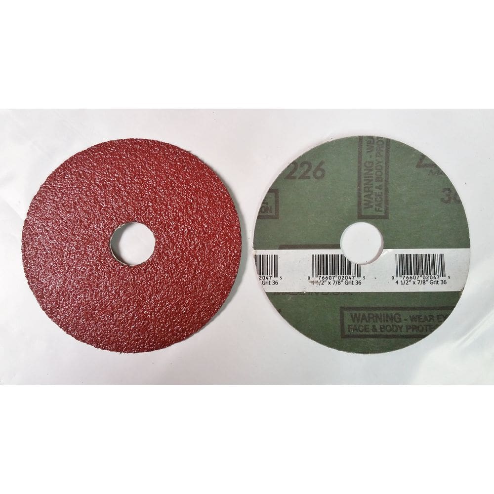 Disco abrasivo Norton 11,5 cm Óxido de alumínio 36 Grit