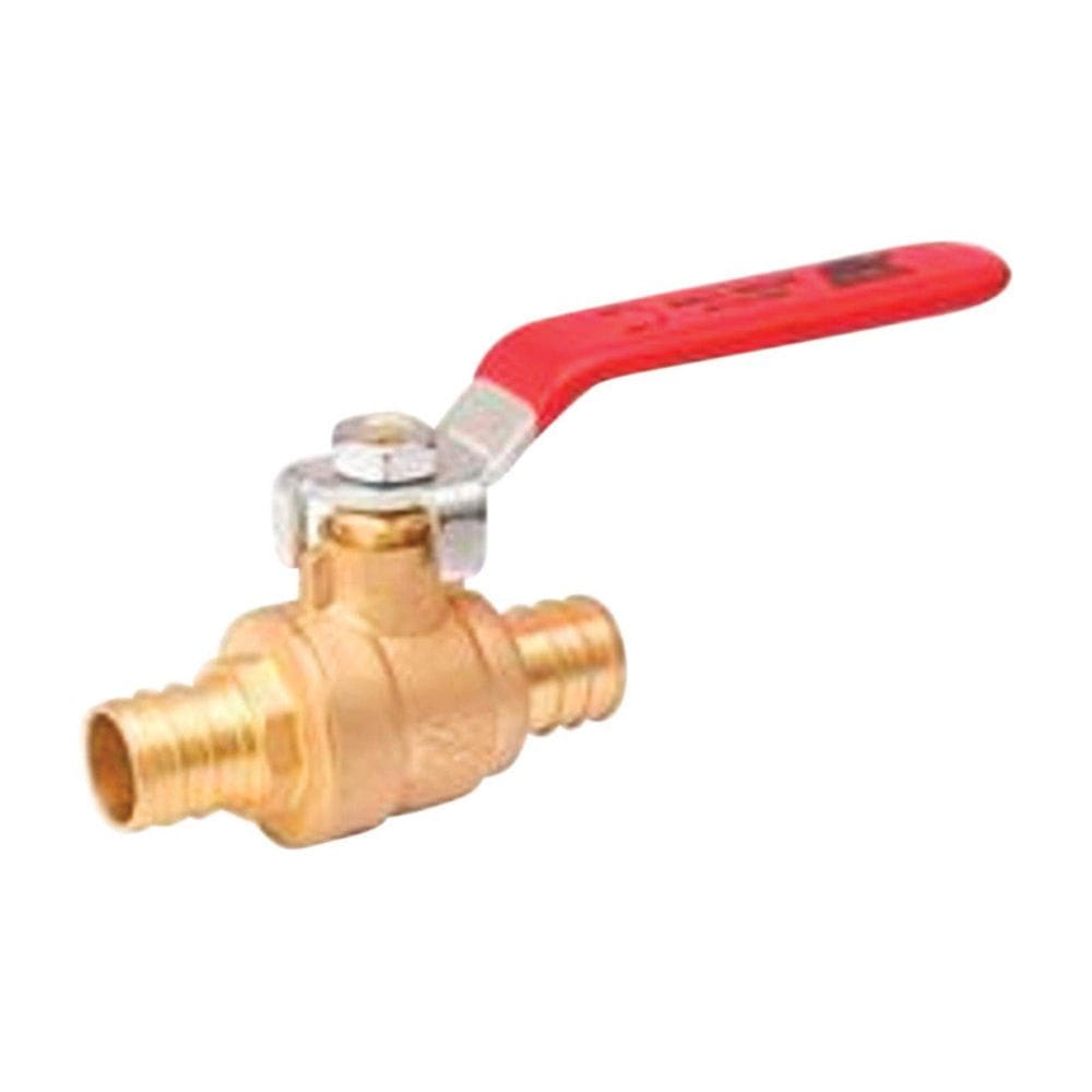 Válvula B & K LLC 107-342NL 3/8” em latão forjado Pex