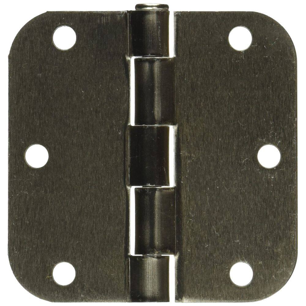 Dobradiça de porta NATIONAL MFG N830-242 8,9 cm de níquel acetinado