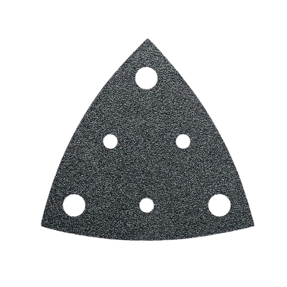 Folhas de lixa Fein Aluminium Oxide 120 Grit, pacote com 50, 3,1 cm