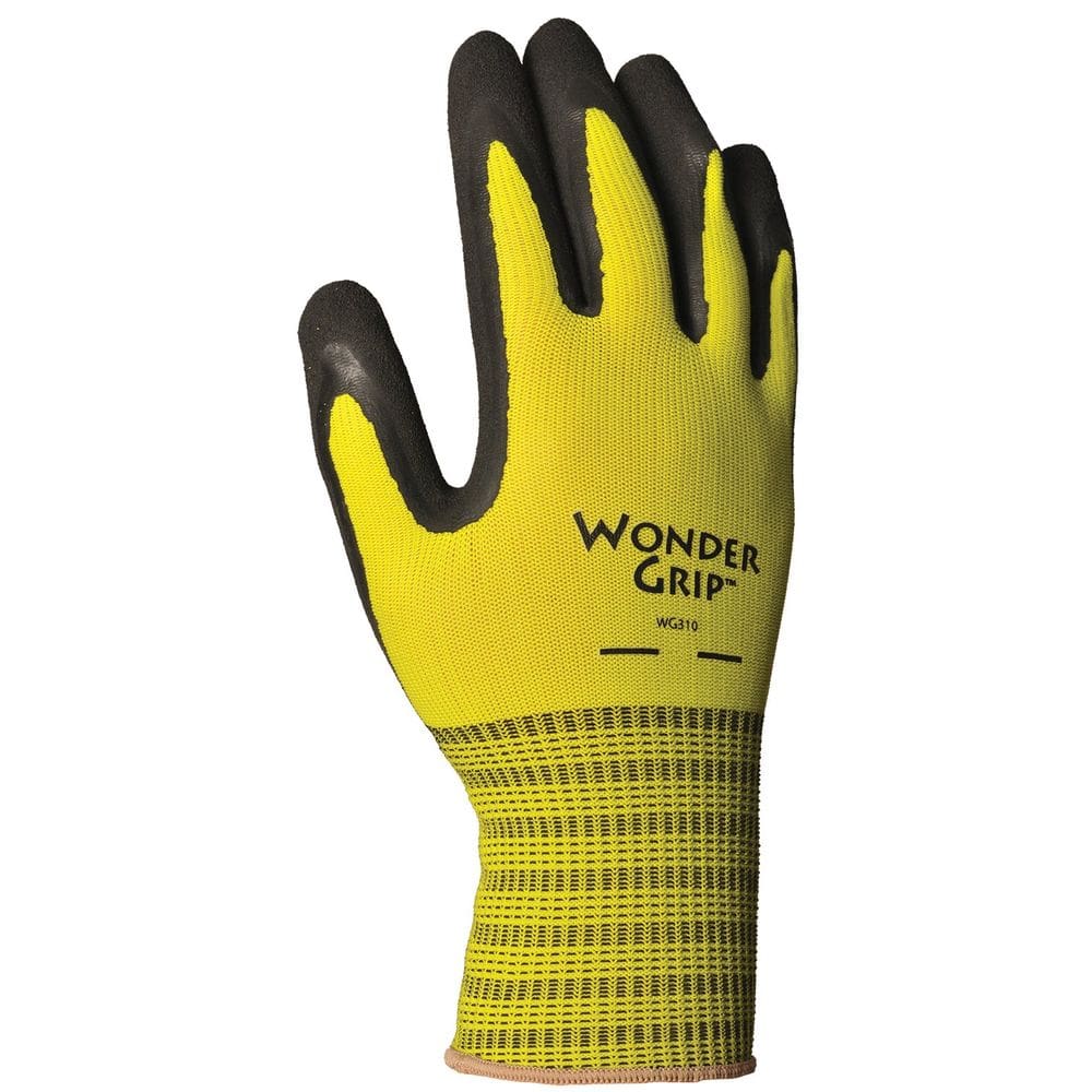 Luvas de proteção Wonder Grip WG310XL com revestimento duplo de nitrilo XL