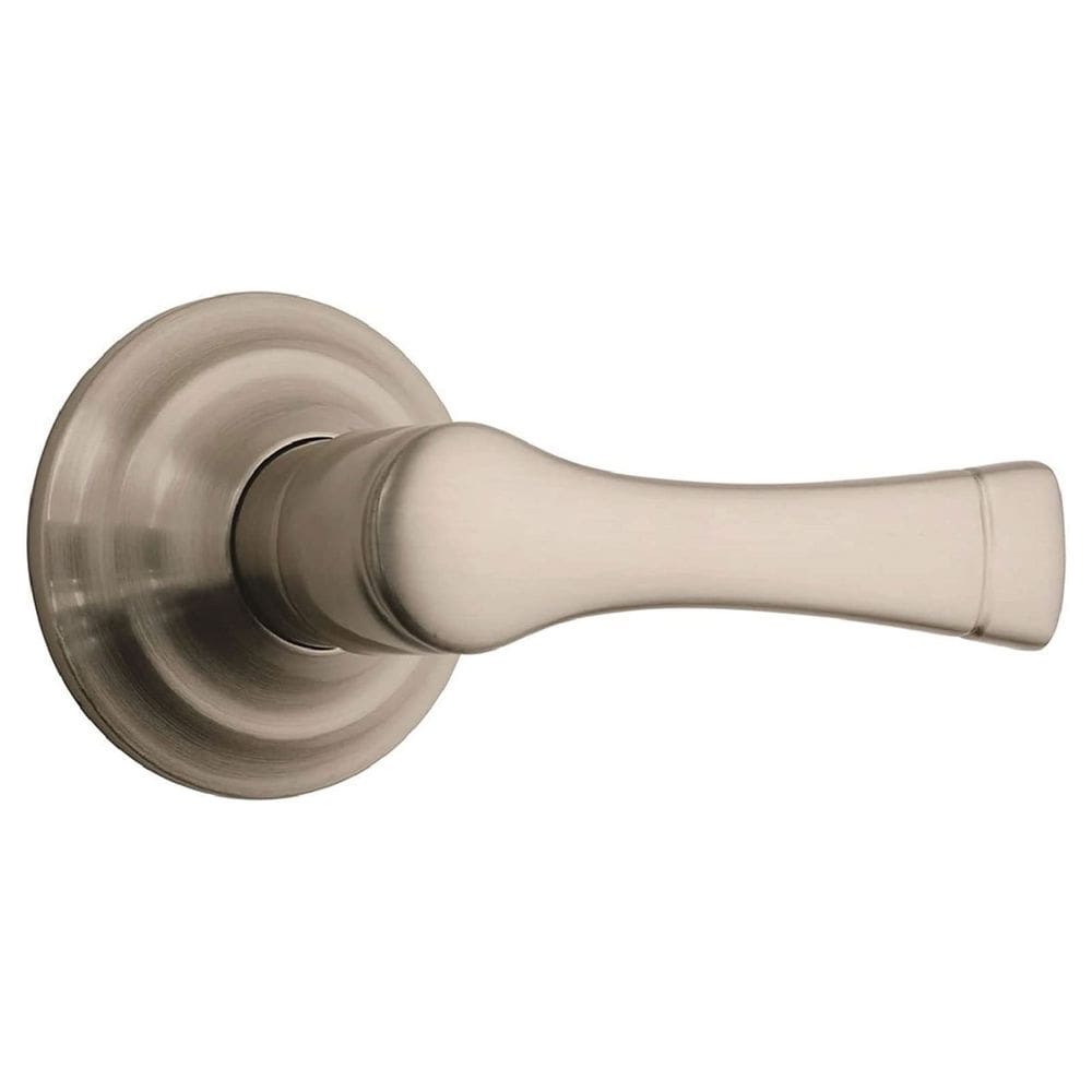 Alavanca de porta BRINKS Harper Satin Nickel Quick Lock sem usar as mãos