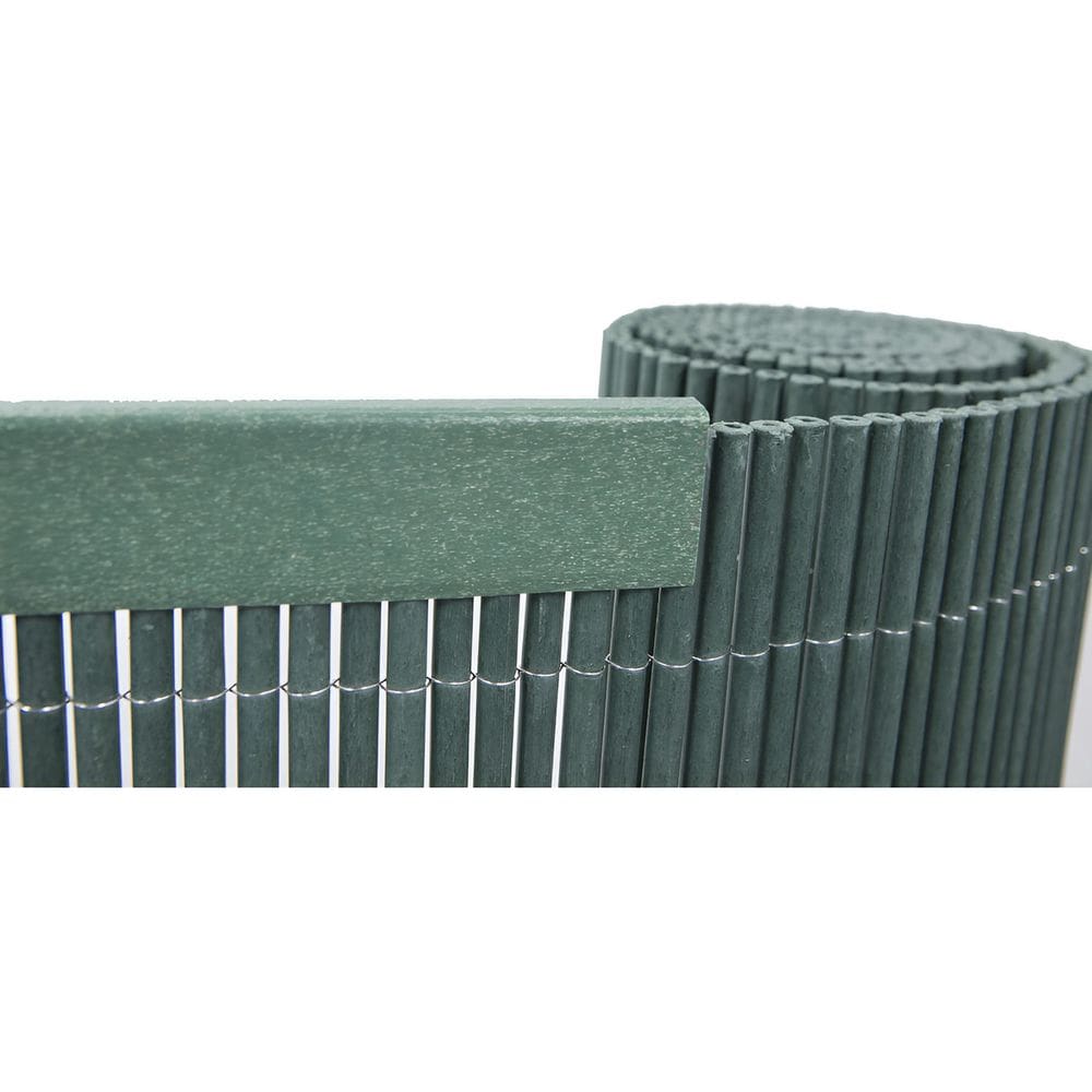 Cerca Ocultacao Pvc 2 Faces Verde 19mmx1x3m Naterial