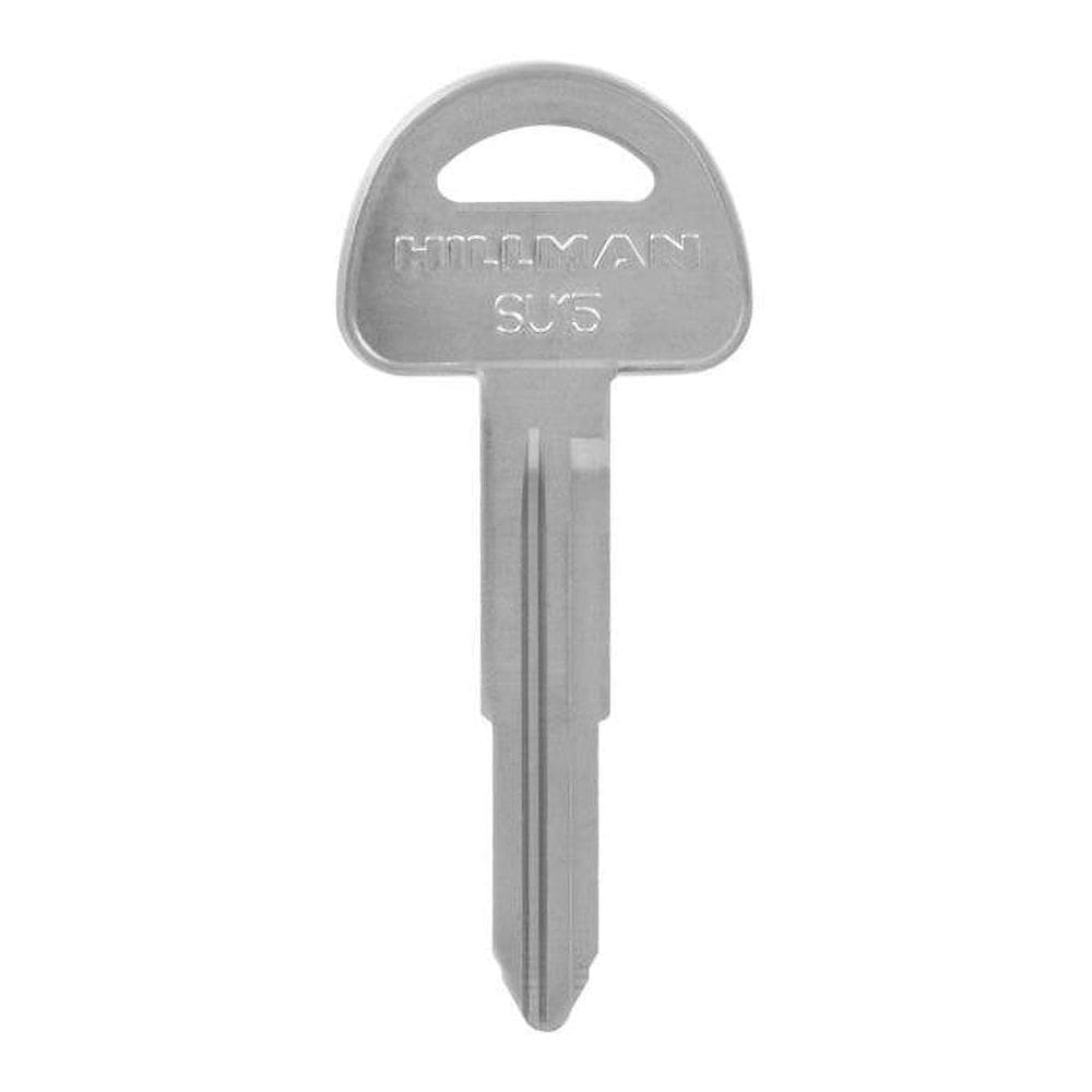 Chave automotiva em branco Hillman SU15 Suzuki de dupla face