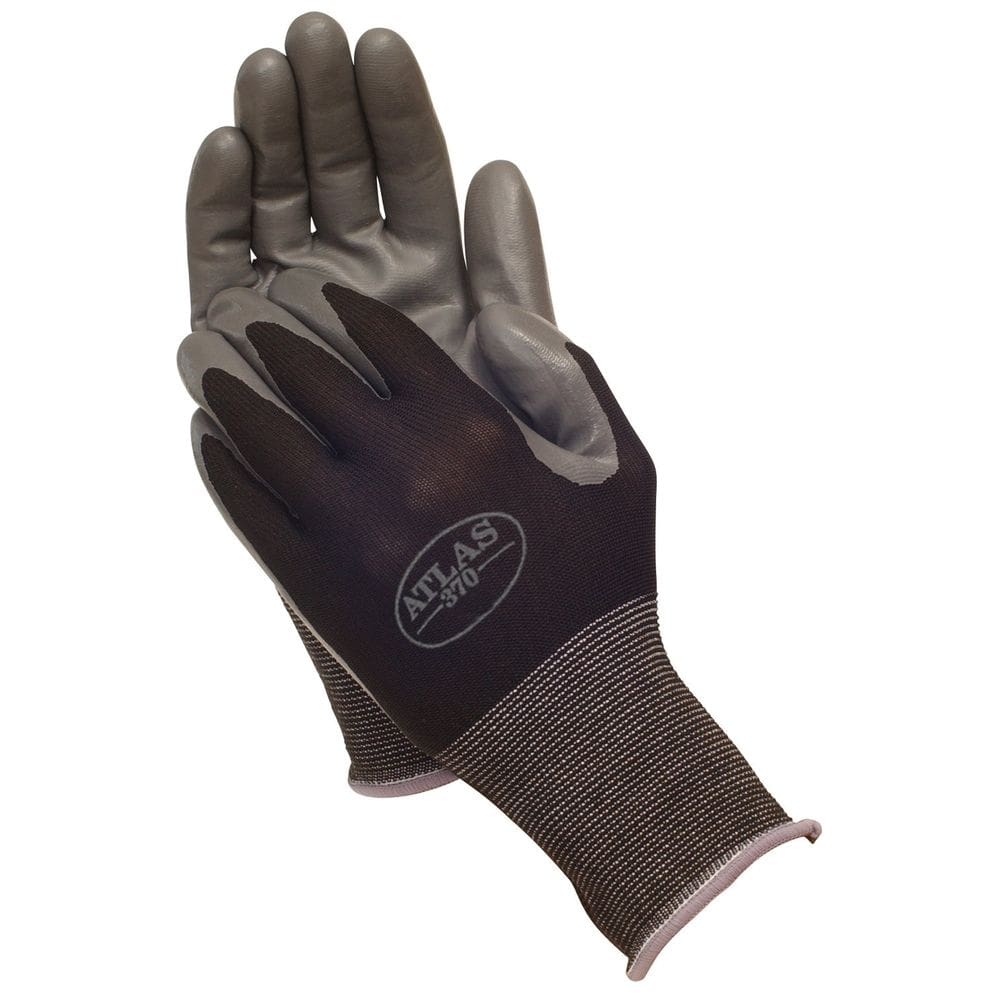 Luvas de nitrilo Bellingham AG370BKM pretas médias