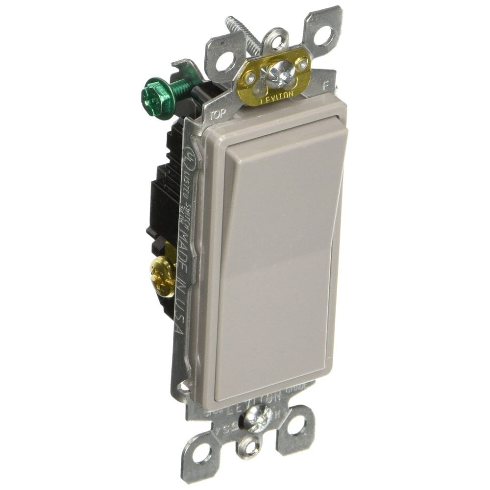 Interruptor eletrônico DECORA 15 Amp 3 vias cinza