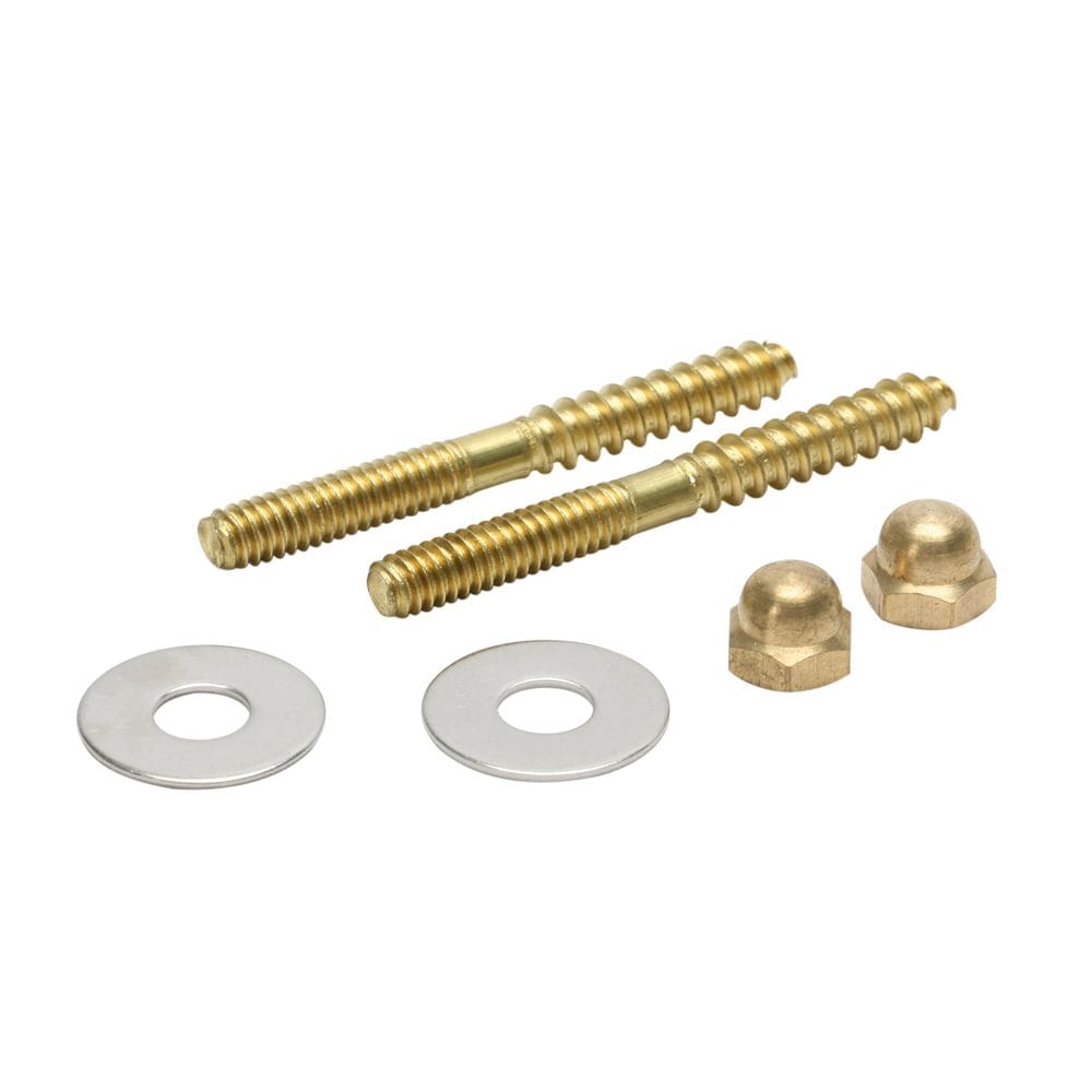 Parafuso de flange de vaso sanitário Fluidmaster 7112, 6,5 cm, pacote com 2