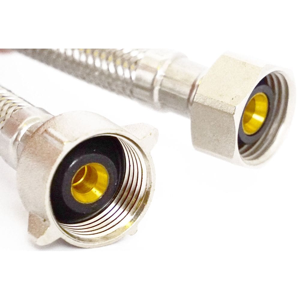 Conector de vaso sanitário LASCO 10-0813 Aço inoxidável 30 cm