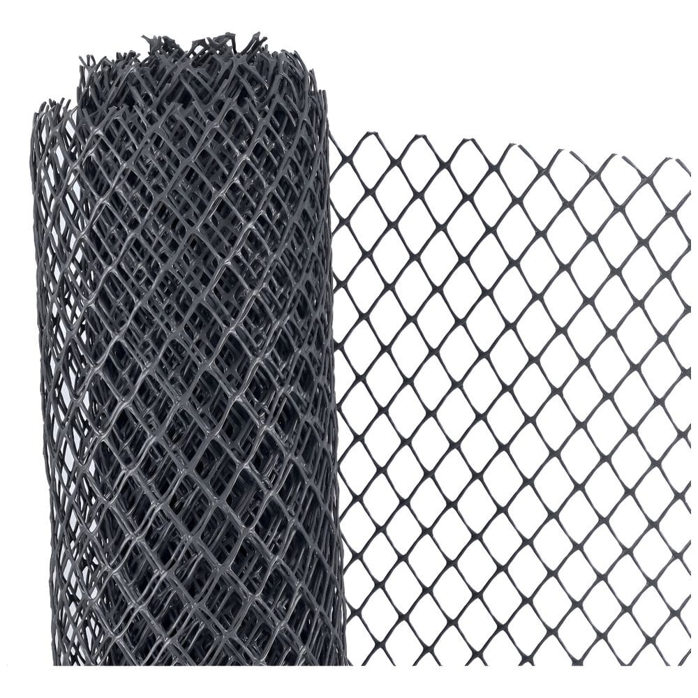 Tela De Protecao Multiuso Malha 25 Mm Preta 1x10 M