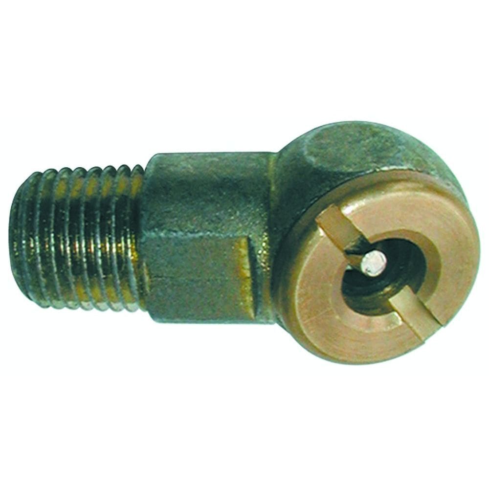 Tru-Flate 17-369 Macho NPT 1/4” con Valvula de Cierre para Línea de Aire